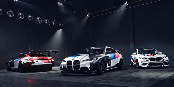 BMW M4 GT4, BMW M4 GT3, BMW M2 CS Racing