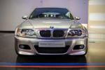 BMW Museum: Sonderausstellung 50 Jahre BMW M, BMW M3 Touring, mit breiten Radhäusern, Motorhaube mit Powerdome
