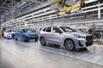 Vollelektrischer BMW iX1 im Finishbereich der Montage des BMW Group Werks Regensburg