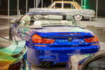 BMW M6 Cabrio in der tuningXperience, Essen Motor Show 2022, BMW Individual Vollleder Ausstattung Merino in weiß/grau