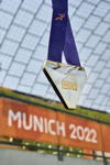 European Championships Munich 2022 - Goldene Medaille im Olympiastadion 