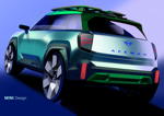 Das MINI Concept Aceman - Designskizze