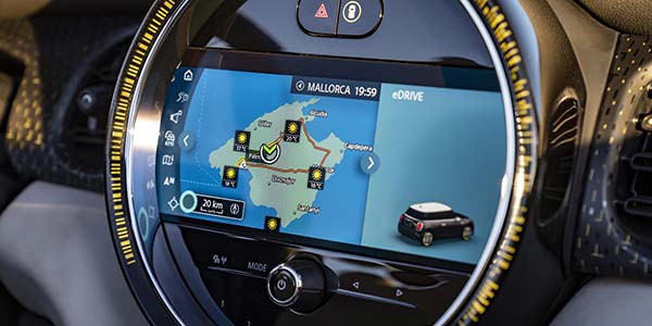 MINI Cooper SE Cabrio, Bord-Bildschirm mit Navigation - Mallorca