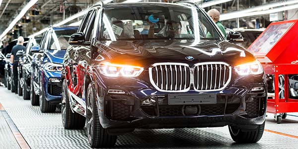 Das BMW Group Werk Spartanburg verzeichnet einen Produktiosrekord in 2021.