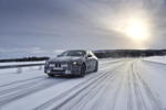 Erprobung des neuen BMW i5, Prototyp, Wintertest in Arjeplog