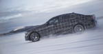 Erprobung des neuen BMW i5, Prototyp, Wintertest rund um Dingolfing