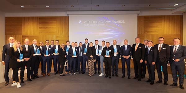 BMW Awards: BMW Deutschland zeichnet beste Handelspartner 2022 aus 