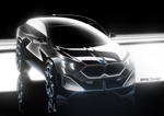 Der neue BMW X2 - Designskizze