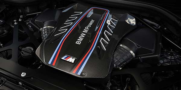 BMW X6 M Competition, M TwinPower Turbo V8-Motor mit 48-Volt-Technologie, 460 kW/625 PS, 750 Nm