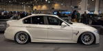 BMW M3 (Modell F80) mit S55 B30 Motor mit 'Crank-Hub'-Fix, 'M-Performance' Abgasanlage mit Klappensteuerung 'MHD' Stage 1 Leistungssteigerung in Verbindung mit 'GTS'-Getriebesoftware, 530 PS