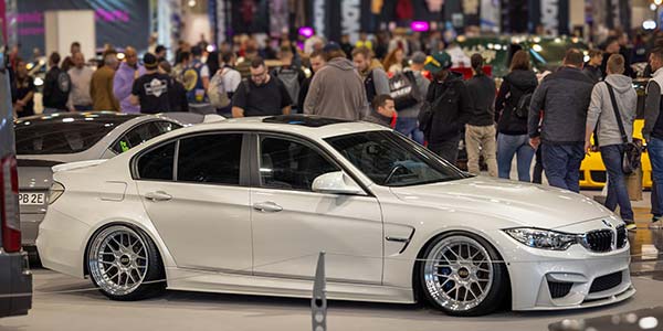 BMW M3 (Modell F80), Baujahr: 2016, ausgestellt in der tuningXperience, Essen Motor Show 2023