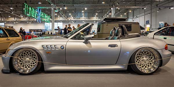 BMW Z3 Roadster (Modell E36/7), ausgestellt in der tuningXperience, Essen Motor Show 2023