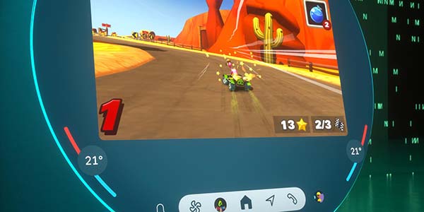 AirConsole Gaming App im MINI Operating System 9.