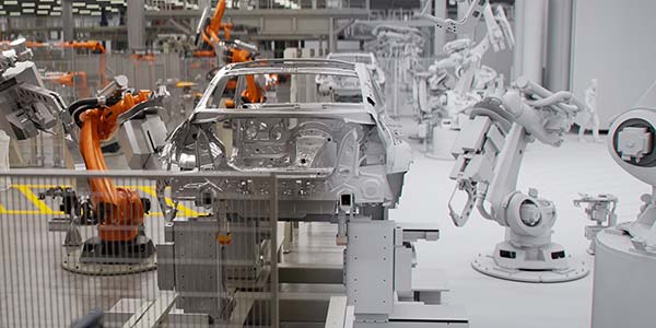 Die BMW Group nutzt für ihre Produktionsplanung NVIDIA Omniverse Enterprise.