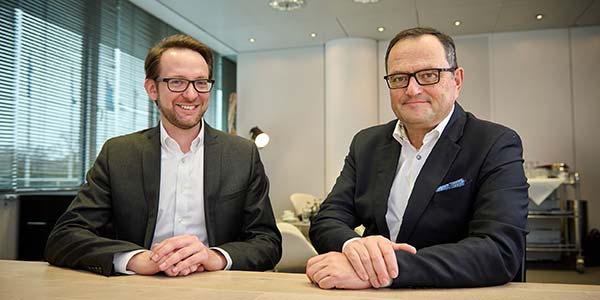 v.l.n.r. Thomas Saueressig, Mitglied des Vorstands der SAP SE, Alexander Buresch, CIO und Senior Vice President BMW Group IT