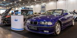Techno Classica 2023: BMW M3 (E36) auf BMW Leichtmetallrädern M Doppelspeiche geschmiedet