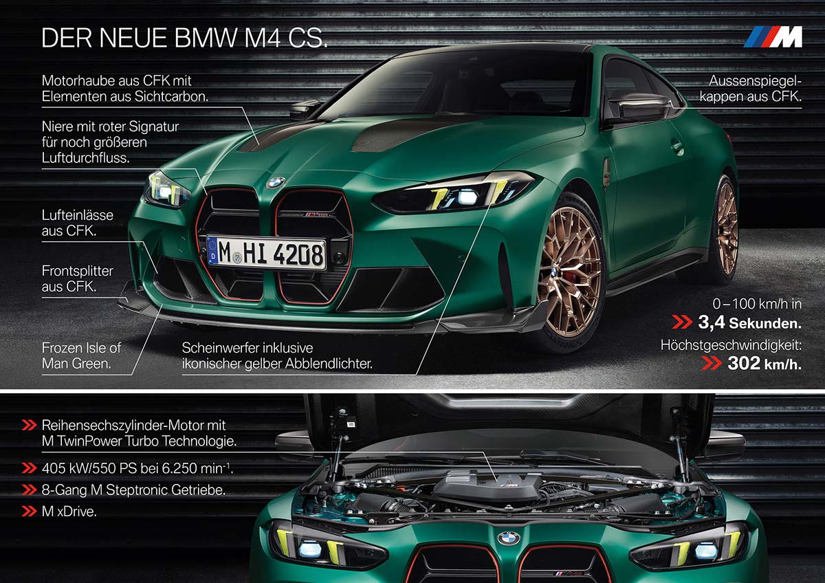 BMW M4 CS - Highlights