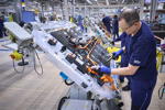 Hochvoltbatteriefertigung im BMW Group Werk Leipzig