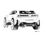 BMW Vision Neue Klasse X - Designskizze