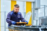 Produktion von Hochvoltbatterien der Gen6 bei der BMW Group.