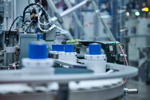 Produktion von Hochvoltbatterien der Gen6 bei der BMW Group.