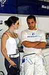 Juan Pablo Montoya mit Ehefrau Conny in Malaysia