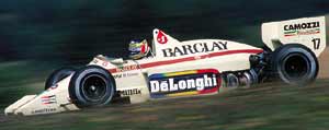 Gehard Berger im Arrows BMW 1985
