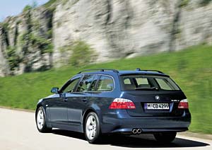 BMW 535d Touring mit dem neuen 6-Zylinder Diesel-Motor