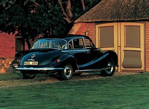 Der "Barockengel" setzt die Automobiltradition von BMW nach dem 2. Weltkrieg fort