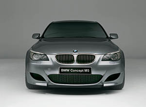 BMW Concept M5, vorgestellt auf dem Genfer Salon 2004