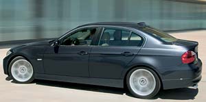 Der neue BMW 330i (Modell E90), ab Frhjahr 2005