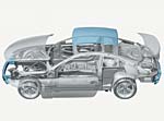 BMW M6 Karosserie Leichtbauweise