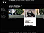 Der neue MINI Internet Showroom: Modellbersichtsseite