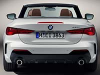 Das neue BMW 4er Cabrio. Facelift 2024. Galerie.