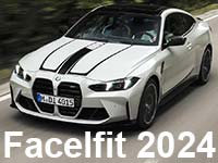 Das neue BMW M4 Coup�, das neue BMW M4 Cabrio. Facelift 2024.