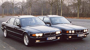 BMW 7er, Modell E38 und E32