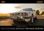 7-forum.com Kalender 2024 - August: BMW 750i (E32), Baujahr 1990 von 7-forum.com Mitglied Oliver Kossatz 'fuffi_lwl'