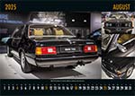 7-forum.com Kalender 2025, August Blatt: BMW 733i (E23), Baujahr 1977, Eigentümer: BMW Classic, Aufnahmeort: Techno Classica Essen