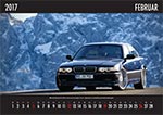 7-forum.com Wandkalender 2017, Motiv Februar: BMW 750i (E38), Baujahr 07/1999 von 7-forum.com Forumsmitglied „7er Fan“, aufgenommen an der Rossfeld-Panoramastraße bei Berchtesgaden