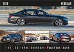 7-forum.com Wandkalender 2018, Motiv Februar: 7-forum.com Betreiber 'Christian' im neuen BMW M760i (G12).Testfahrt auf dem Thermal Racetrack bei Palm Springs (Kalifornien, USA) im Januar 2017.