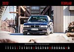 7-forum.com Kalender 2022: BMW 740i (E38), Baujahr 03/1995, Farbe: Orientblau-Metallic, von 7-forum.com Mitglied 'Fuat'“', Aufnahmeort: Steinbruch bei Kirn in Rheinland-Pfalz