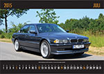 7-forum.com Wandkalender 2015, Juli-Motiv: BMW 750i (E38) im Alpina-Dress von 'Alpina007'