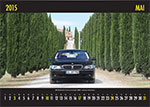 7-forum.com Wandkalender 2015, Mai-Motiv: BMW 750Li (E66 LCI) von 'BENNUS', Aufnahmeort: Orciatal (Toskana)