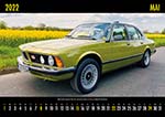 7-forum.com Kalender 2022: BMW 730 (E23), Baujahr 02/1978, Farbe: amazonit-grün metallic, von 7-forum.com Mitglied Daniel