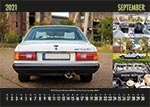7-forum.com Wandkalender 2021, September-Motiv: BMW 745i (E23), Baujahr 12/1986, seltene Süd-Afrika Version mit BMW M1-Motor, von 7-forum.com Forumsmitglied 's2000silber'.