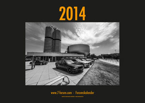 7-forum.com Jahreswandkalender 2014 - Titelblatt