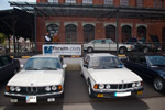 7-forum.com Jahrestreffen 2013: zwei BMW 7er-Modelle der ersten Generation E23