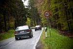 7-forum.com Jahrestreffen 2013: Ausfahrt am Montag, vorne der BMW 745i (E65) von Wilfried ('Wilfried')