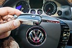 VW Phaeton 3.0 TDI von Ingo ('Black Pearl'), edel bis in den Schlüssel