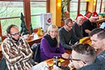 Weihnachts-Stammtisch der 7er-Freunde aus der 'Rhein-Ruhr' Region im Café del Sol in Castrop-Rauxel